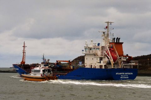 ATLANTIS ANTALYA in IJmuiden, 7 jan 2021