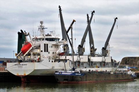 GREEN BODO in IJmuiden, 15 jan 2021