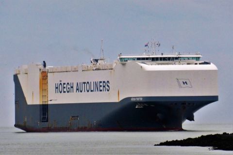 HOEGH TROTTER in IJmuiden, 15 jan 2021