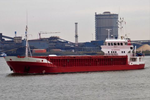 Ilka in IJmuiden, 16 jan 2021
