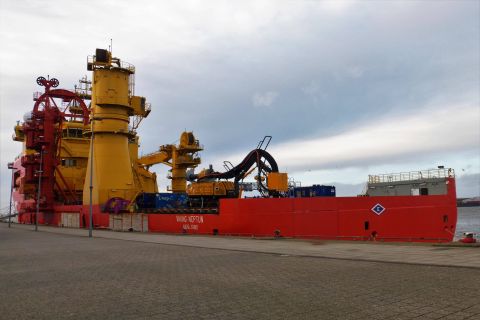 VIKING NEPTUN in IJmuiden, 21 jan 2021