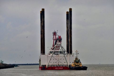 WIND PIONEER in IJmuiden, 30 jan 2021