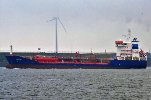 FS CLARA in IJmuiden, 6 feb 2021