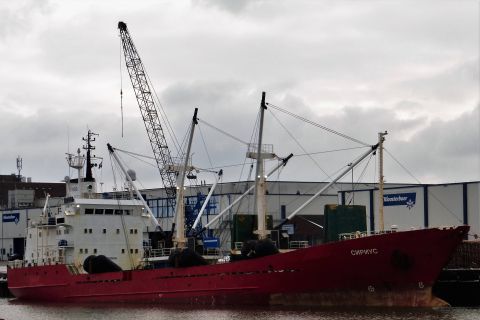 SIRIUS in IJmuiden, 10 feb 2021