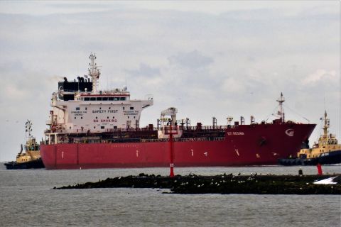 STI REGINA in IJmuiden, 10 feb 2021