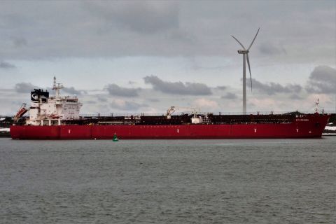 STI REGINA in IJmuiden, 10 feb 2021
