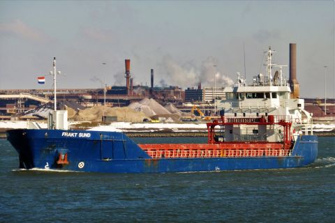 FRAKT SUND in IJmuiden, 12 feb 2021