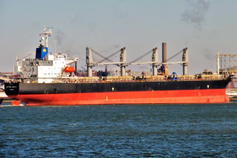 IKARIA ANGEL in IJmuiden, 12 feb 2021
