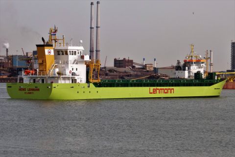 HEIKE LEHMANN in IJmuiden, 22 feb 2021