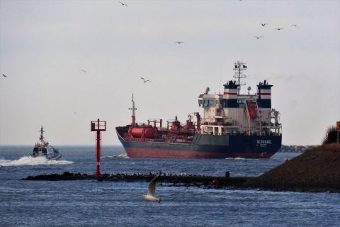 ERNE in IJmuiden, 23 feb 2021
