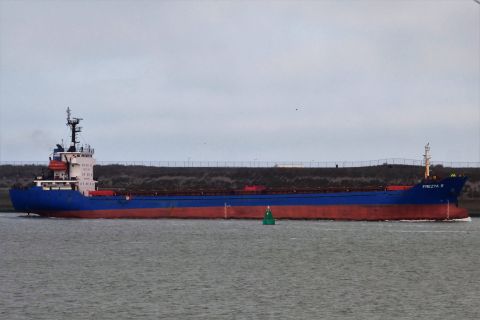 FREZYA S in IJmuiden, 1 mrt 2021