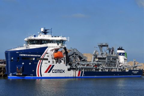 CEMEX GO INNOVATION in IJmuiden, 1 mrt 2021