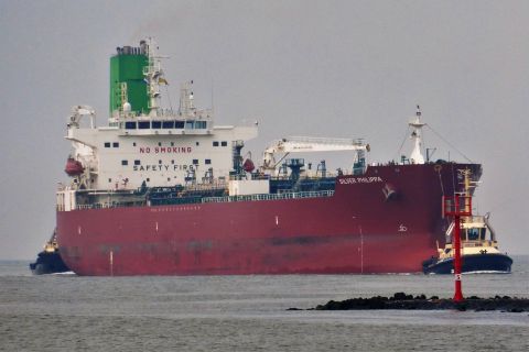 SILVER PHILIPPA in IJmuiden, 8 mrt 2021