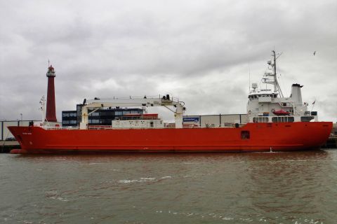 SILVER STAR in IJmuiden, 9 mrt 2021