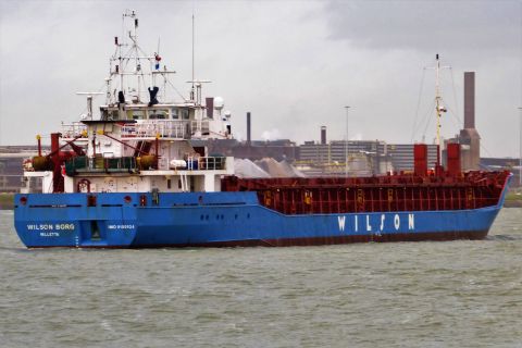 WILSON BORG in IJmuiden, 12 mrt 2021