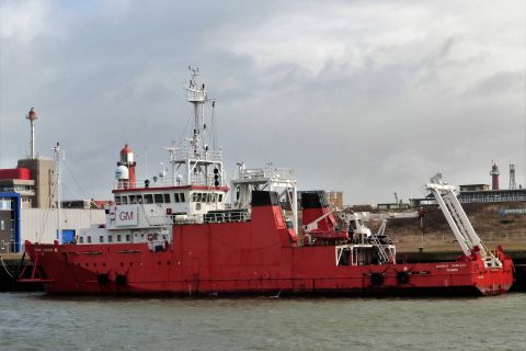 GLOMAR VANTAGE in IJmuiden, 13 mrt 2021