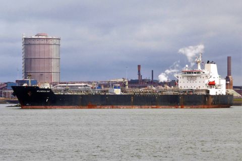 ATLANTICA BAY in IJmuiden, 17 mrt 2021