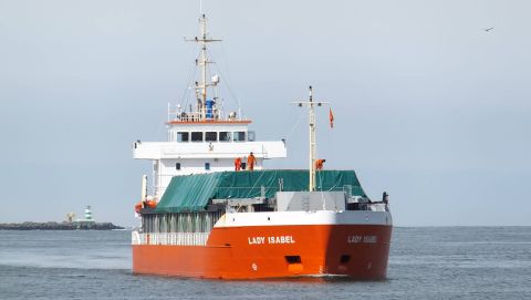 Lady Isabel in IJmuiden, 10 mei 2015