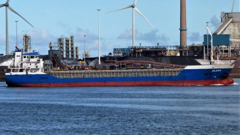 ELENA in IJmuiden, 14 apr 2021