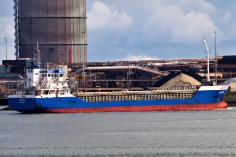 ELENA in IJmuiden, 14 apr 2021