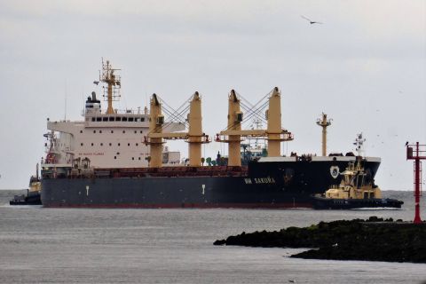 NM SAKURA in IJmuiden, 25 apr 2021