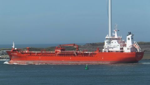 Sten Aurora in IJmuiden, 11 mei 2015