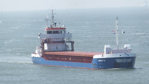 BIRGIT G in IJmuiden, 12 mei 2015