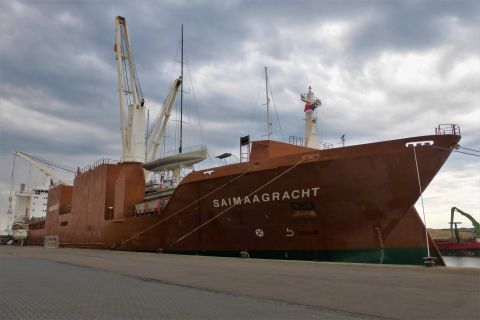 SAIMAAGRACHT in IJmuiden, 9 mei 2021
