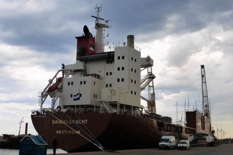 SAIMAAGRACHT in IJmuiden, 9 mei 2021