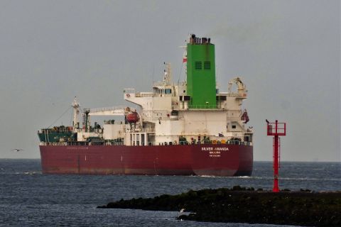 SILVER AMANDA in IJmuiden, 10 mei 2021