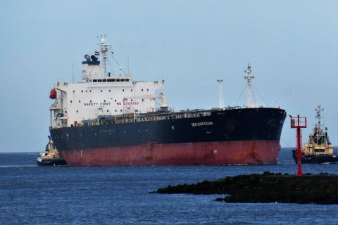 SEA HORIZON in IJmuiden, 10 mei 2021