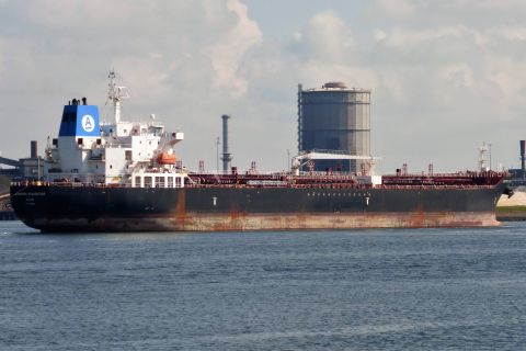 ARDMORE SEAVENTURE in IJmuiden, 13 mei 2021