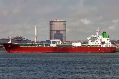SILVER ZOE in IJmuiden, 17 mei 2021
