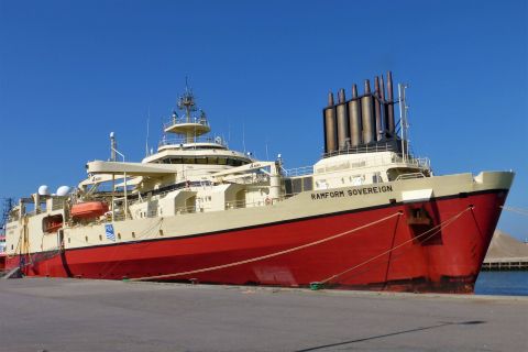 RAMFORM SOVEREIGN in IJmuiden, 31 mei 2021