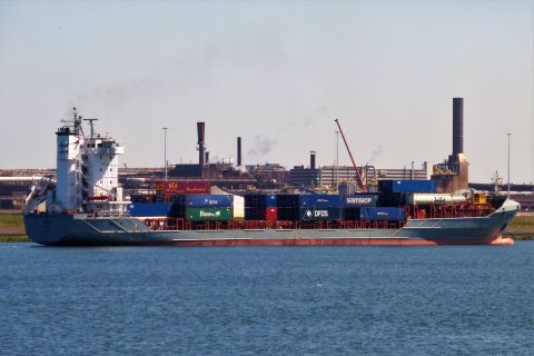 EDITH (coaster) in IJmuiden, 7 jun 2021