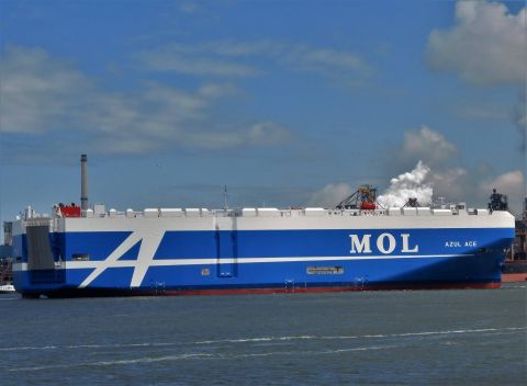 AZUL ACE in IJmuiden, 7 jul 2021