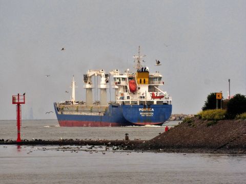 PONTICA in IJmuiden, 19 jul 2021