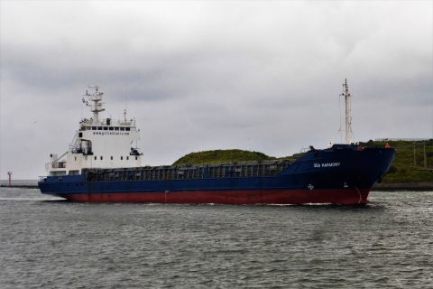 SEA HARMONY in IJmuiden, 18 aug 2021