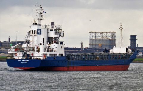 SEA HARMONY in IJmuiden, 18 aug 2021