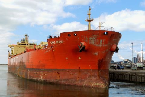 CAPE BEIRA in IJmuiden, 14 mei 2015