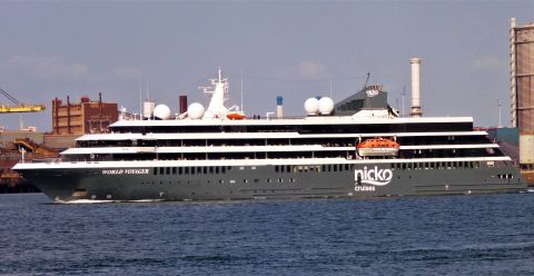 WORLD VOYAGER in IJmuiden, 19 sep 2021