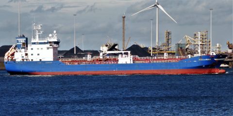 STELLA ORION in IJmuiden, 4 okt 2021