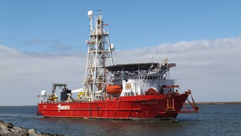 Bucentauer in IJmuiden, 15 mei 2015