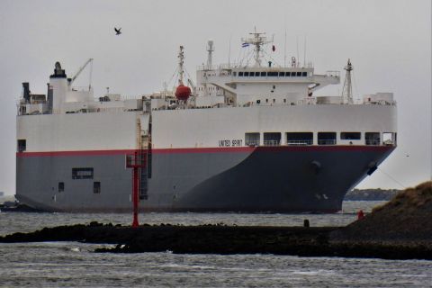 UNITED SPIRIT in IJmuiden, 27 okt 2021
