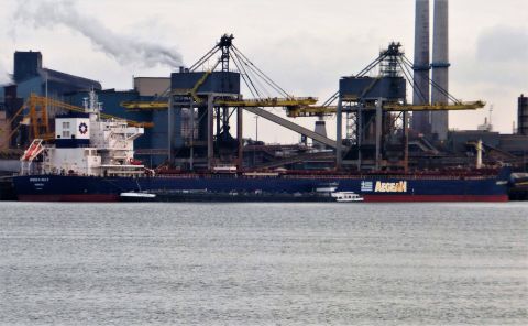 GREEN K-MAX 5 in IJmuiden, 31 okt 2021