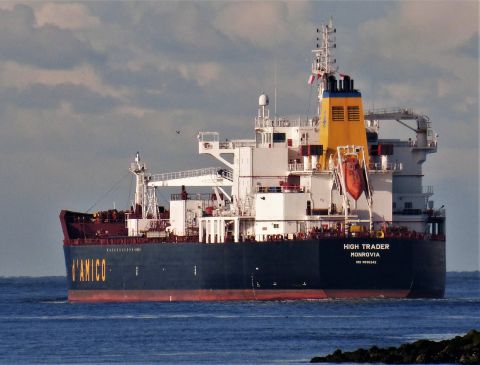 HIGH TRADER in IJmuiden, 3 nov 2021