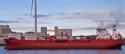 STEN NORDIC in IJmuiden, 3 nov 2021