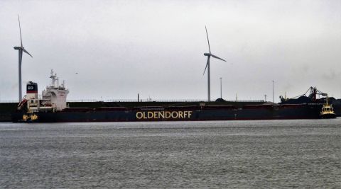 CORNELIE OLDENDORFF in IJmuiden, 15 nov 2021