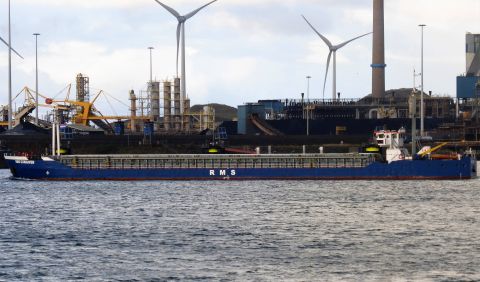RMS CUXHAVEN in IJmuiden, 29 nov 2021