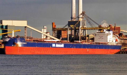 GREEN K-MAX 5 in IJmuiden, 7 dec 2021